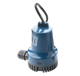 Bomba achique sumergible 24 V, 7600 L/hora