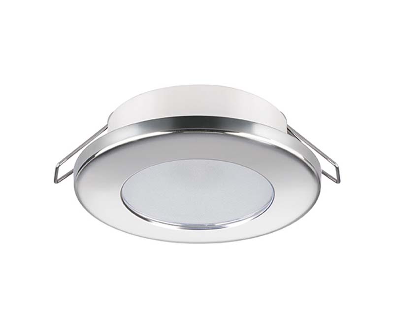 LUZ REDONDA LED 2W,CALIDA INOX, IP40 QUICK