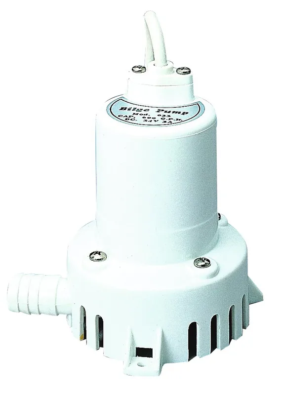 Bomba sumergible 1300l 12v.