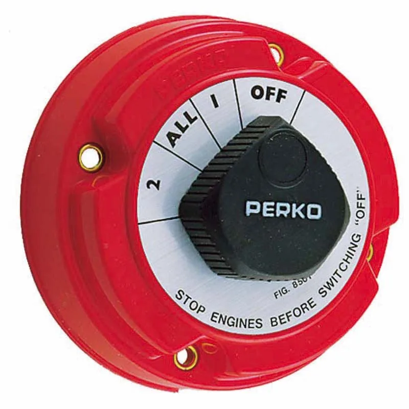 DESCONECTADOR PARA 2 BATERIAS PERKO