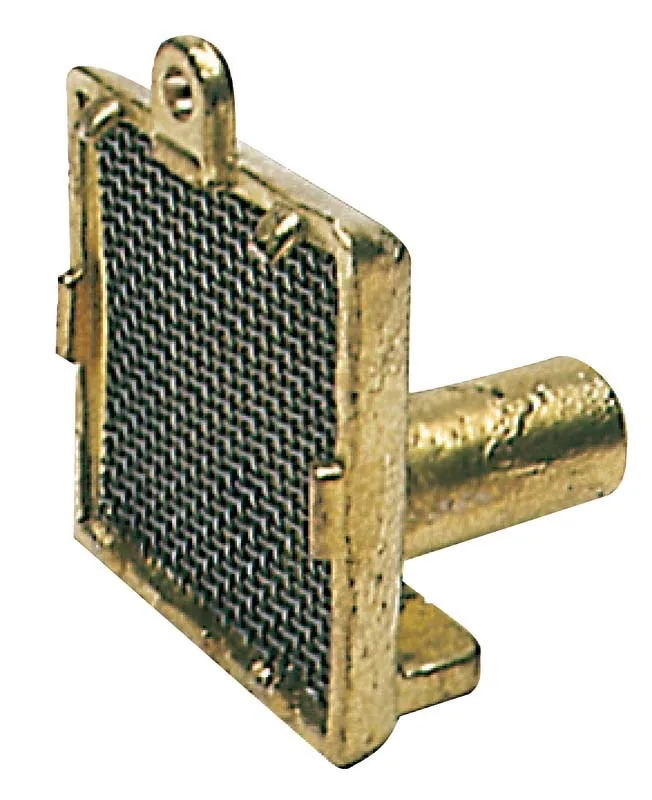 CHUPON SENTINA 19MM 90º LATON