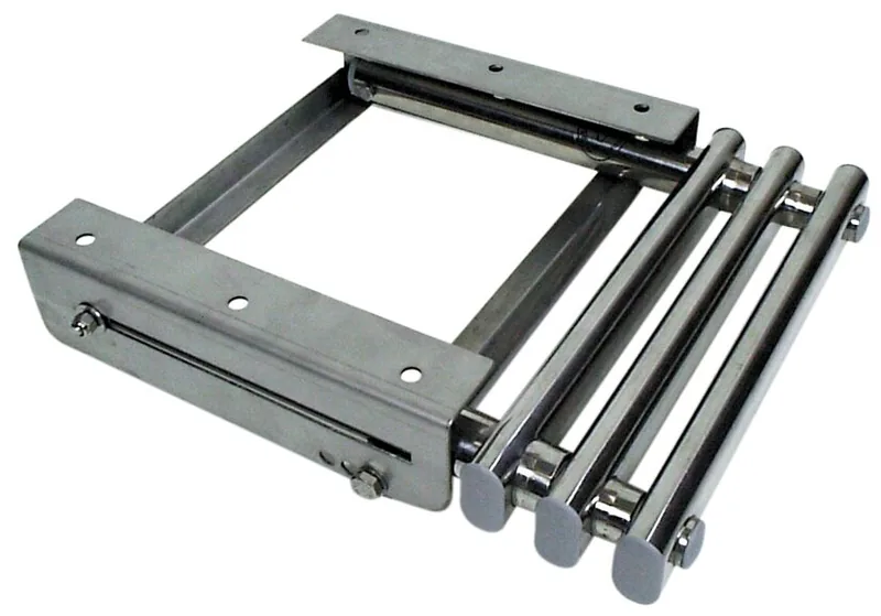 Escalera plegable inox