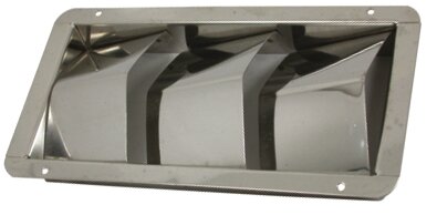 Rejillas ventilación inox. 3 sal.
