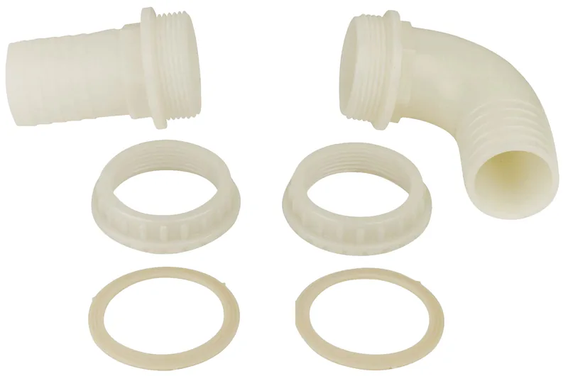 CODO 90º P/TUBO 38MM,NYLON