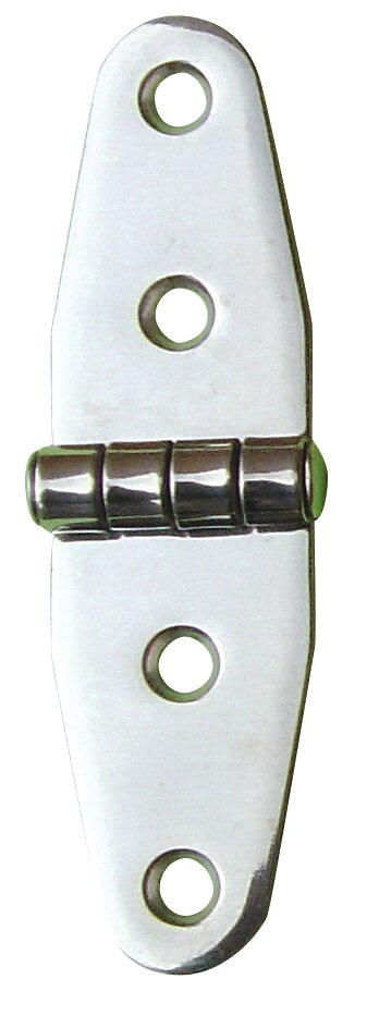 Bisagra pañol inox 100 mm.