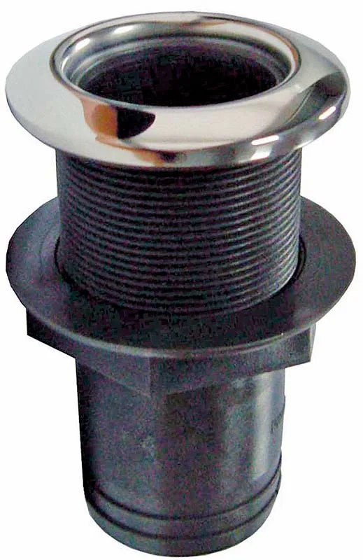 PASACASCO RECTO 1 1/2" CON TAPA INOX