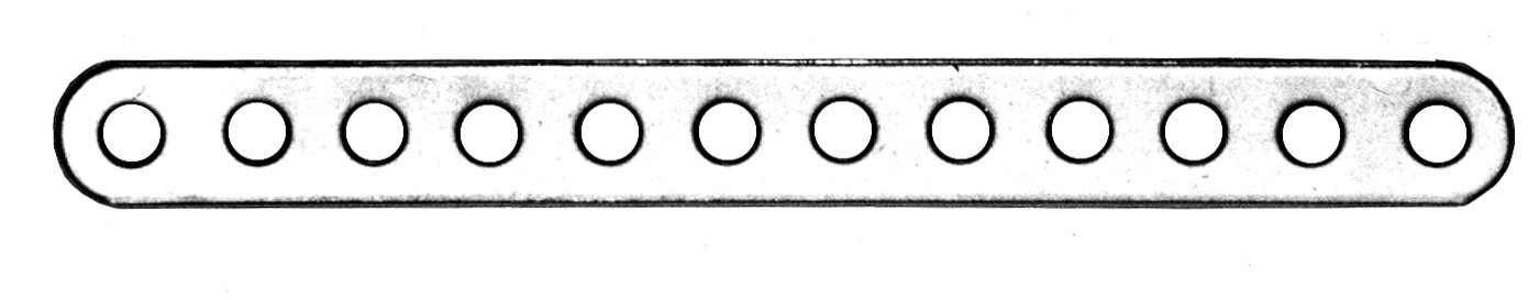 Placa tensor 153x15x1,5