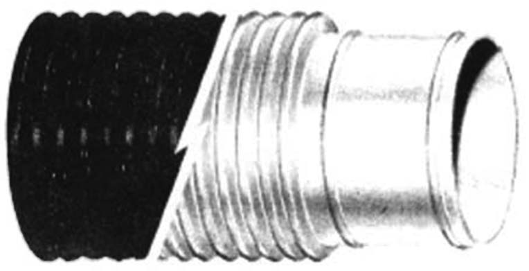 BILGEFLEX 3/4" (x PIE) NEGRA