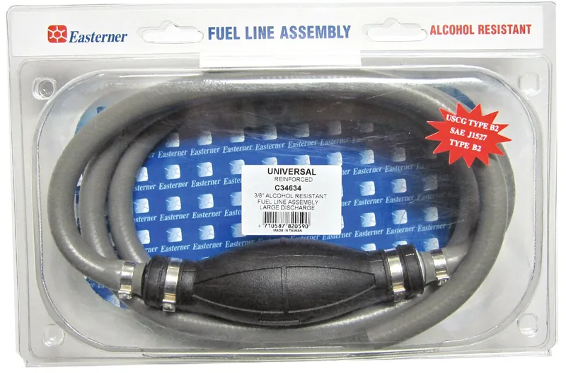 Bomba con tubos gasolina 9,5 mm.