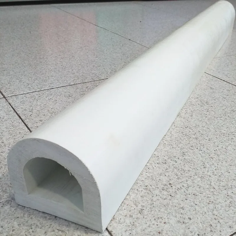 Protector de pantalan blanco 100x90x1000 mm.