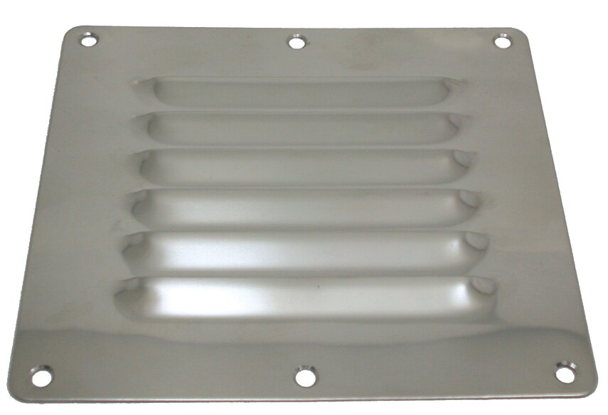 Rejillas ventilación inox. 127x115