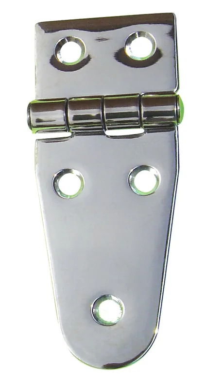 Bisagra inox. 96 x 38 mm.
