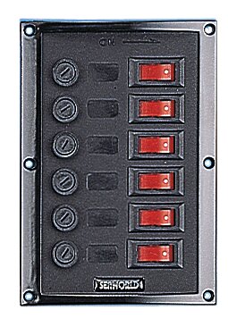 Panel 6 interruptores