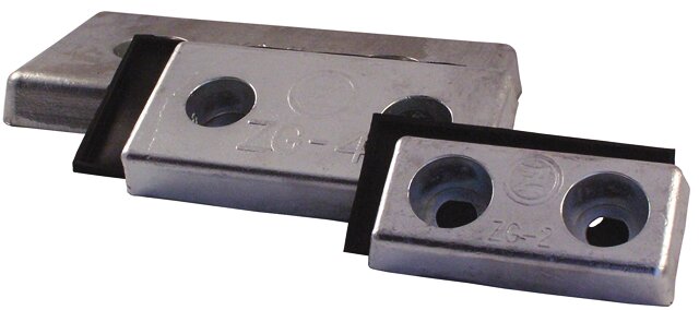 ZG-4 Placa con base de goma 3,6 kg.