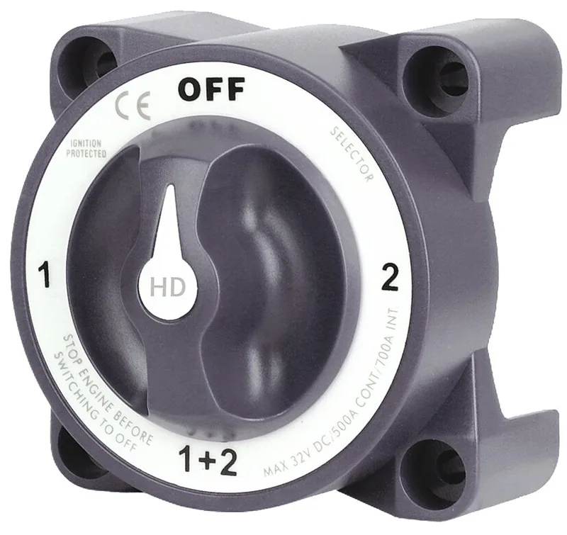 Desconectador batería 1-2-1+2-OFF