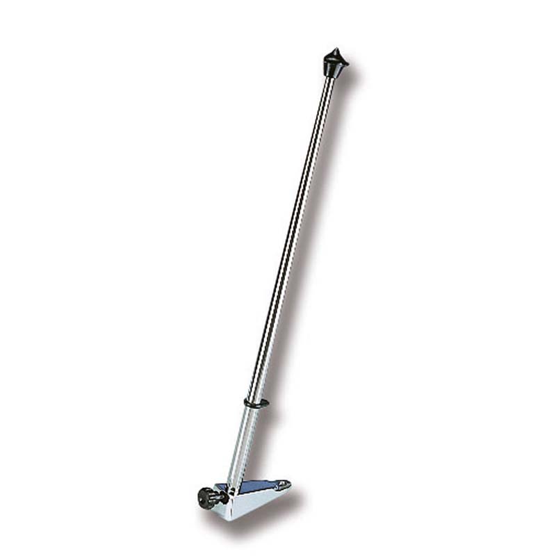 ASTA DE BANDERA LATON/CROM,51CM, "TREM"