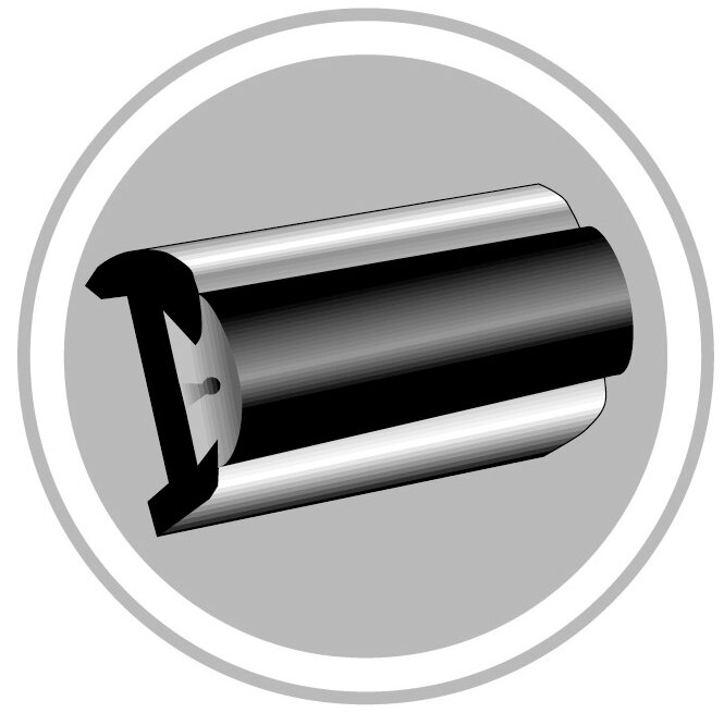 Cintones (burletes) negro