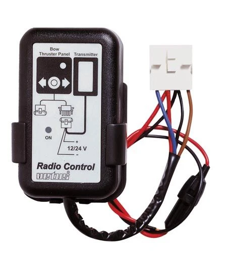 Kit control remoto radio VETUS hélice proa/popa 12/24 V