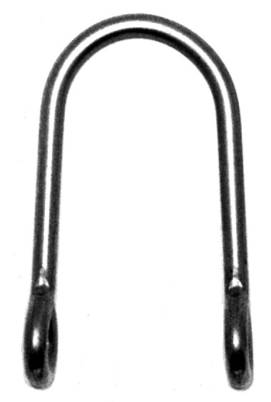 Abrazadera curva