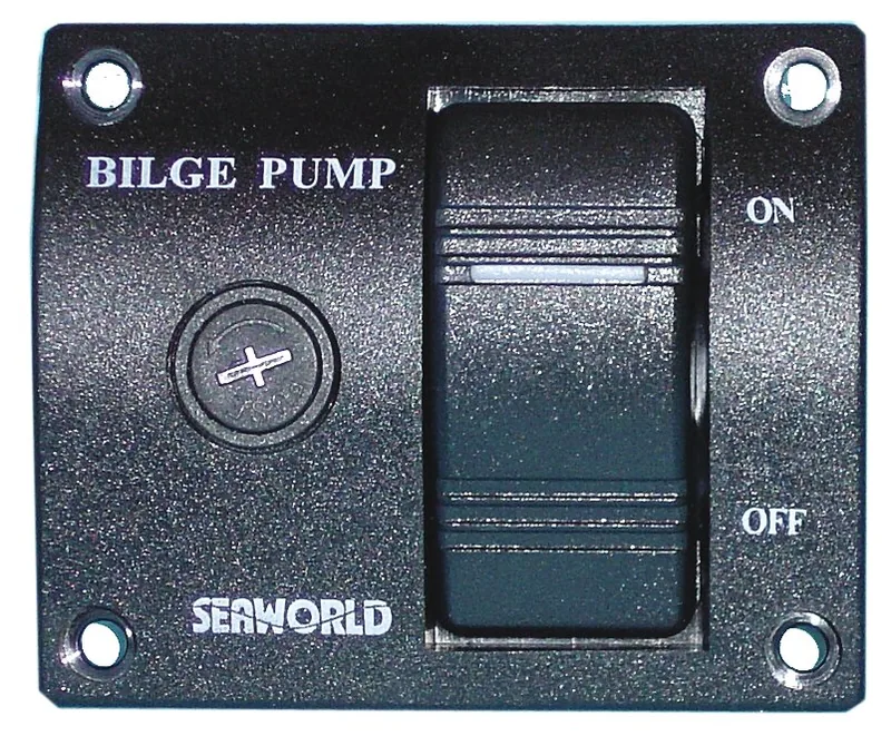 Panel interruptor bombas achique