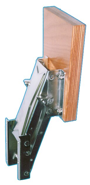 Soporte motor inox. 7 hp. madera