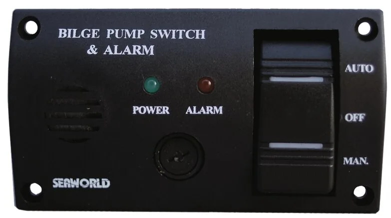 Panel interruptores c/alarma