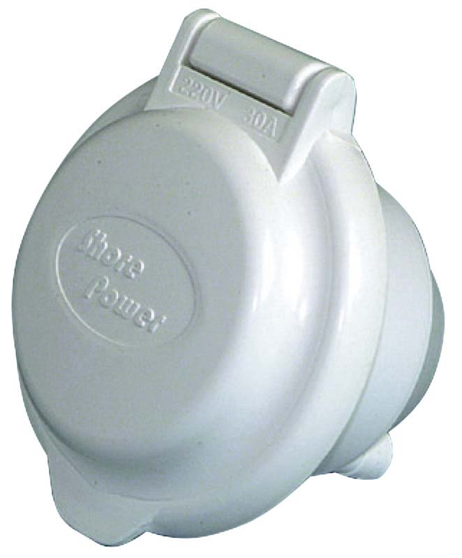 BASE EMPOTRABLE 220V,30AMP,C/TAPA