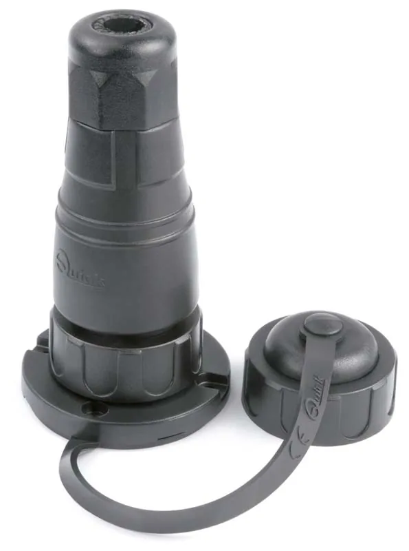 CONECTOR ESTANCO 10AMP,3 POLOS QUICK