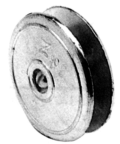 Placas circulares de zinc 130 mm.