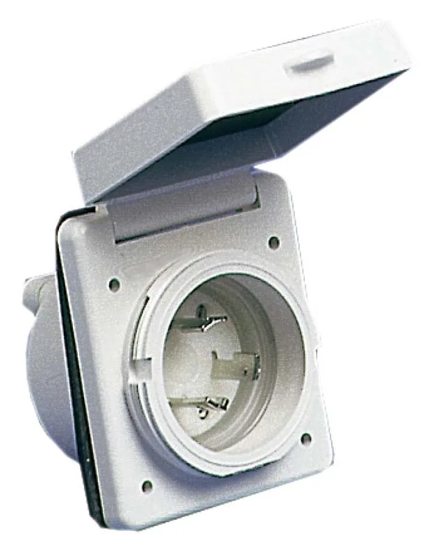 BASE ENCHUFE 30A,220V,50HZ, "OSCULATI"