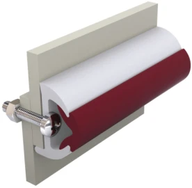 Cinton poly 30x26 mm, blanco 30 m. por m