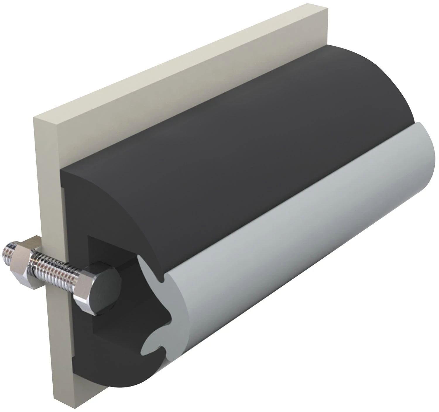 Cinton vinilo negro haro 50x34 mm.(30 m.) por m
