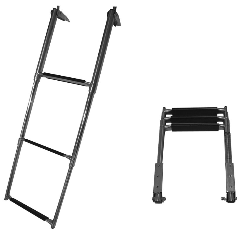 Escalera plegable 3 peldaños