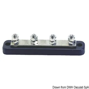 Barra aisladora 4x6MM 150A