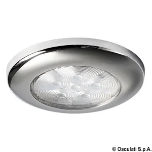 Plafón LED aro INOX 12/24V 1.2W 70MM IP67
