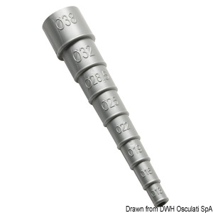 Adaptador/unión para tubos 13-38 MM