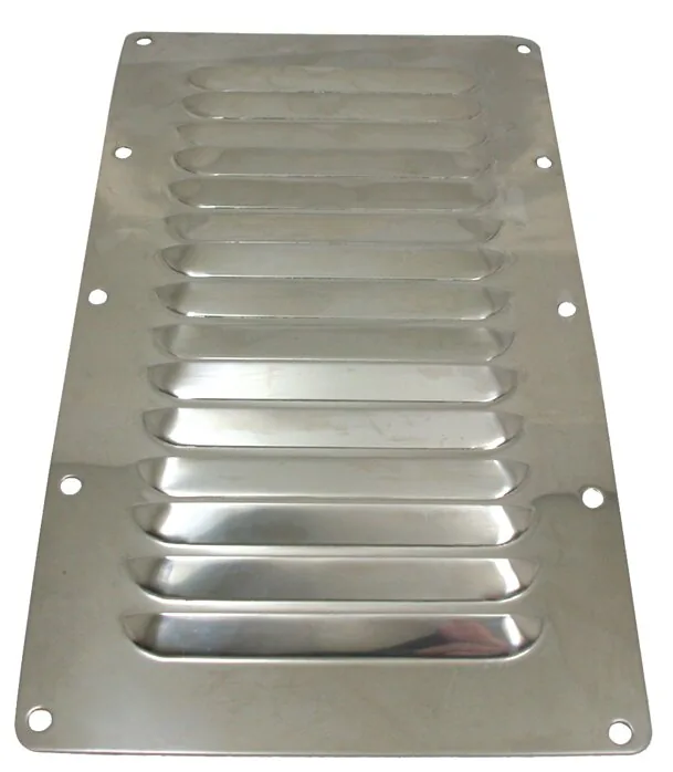 Rejillas ventilación inox. 127x228