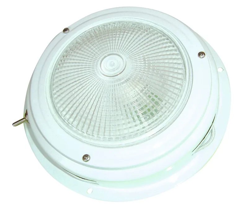 Plafón blanco 127 mm.
