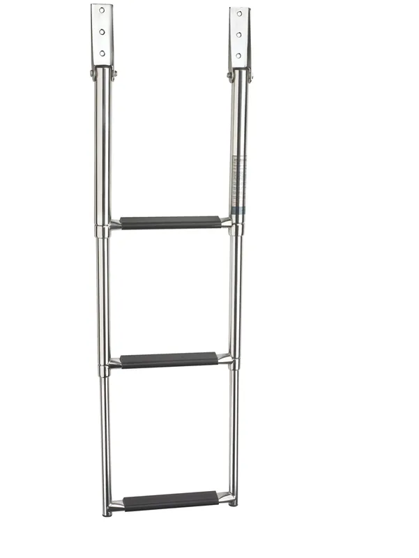 Escalera telescópica VETUS acero inox. 3 peldaños