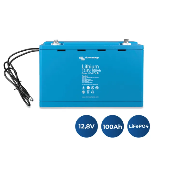 Batterie Victron LiFePO4 Smart 12,8 V 100 Ah