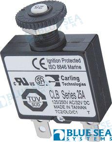 Magnetotermico 25 amp. blue sea