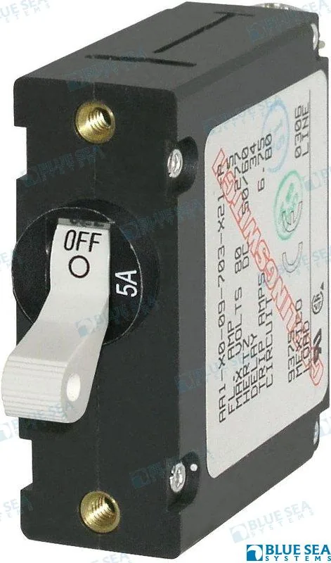Disyuntor 5 amp.palanca blanca