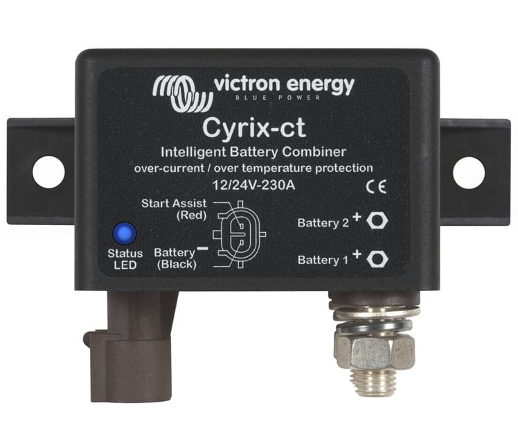 Coupleur de batteries Victron Cyrix 12/24 V, 230 A