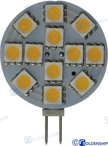 Bombilla LED g4 12/30V.FRIA lateral