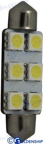 Bombilla LED 41MM.10/30V.CALIDA (2 uds.)