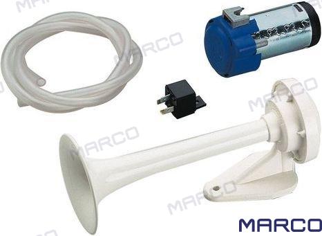 Bocina ABS 12V.CON compresor marco