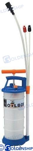 Bomba manual para extraccion aceite 4L.