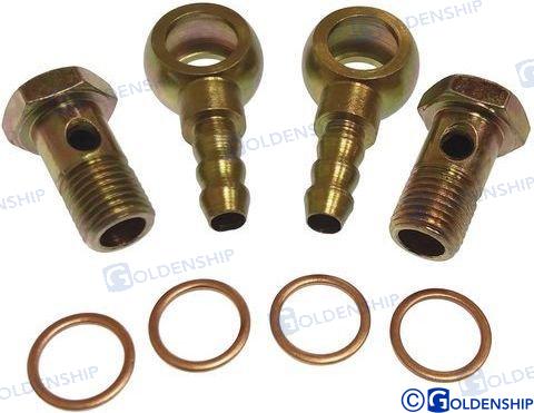 Racores 10MM.PARA filtro (cav)