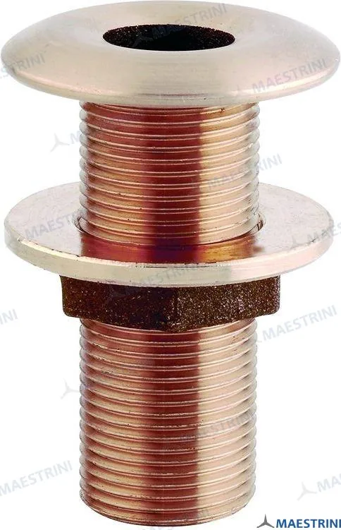 Pasacasco bronce 1 1/4"
