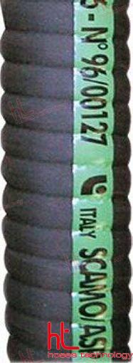Tubo goma para escape 75MM.DIAM. xm.